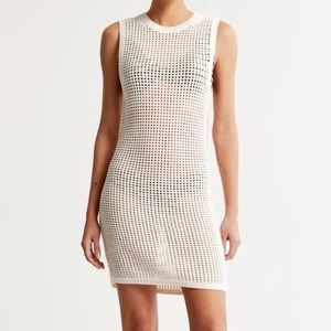 Abercrombie crochet cover up dress